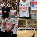 Predsednik Vučić sa učesnicima kampa "Srbija te zove 2023": Draga deco, hvala što pokazujete ljubav prema Srbiji