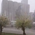 (Foto, video) olujno nevreme i potop u Dalmaciji u Stonu vetar lomio stabla, prekinut trajektni saobraćaj, oštećeni brojni…