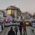 Održan protest u Kragujevcu: „Izloženi smo pritiscima od kad smo stupili u blokade“