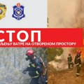 Grad Leskovac i MUP apeluju na građene da ne pale vatru na otvorenom prostoru