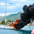 Zapalio se turistički brod na Jadranu - ima povređenih