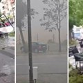 Grad tukao po Aranđelovcu: Pogledajte slike s lica mesta