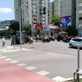 FOTO: Prilazi turbo kružnom toku zatvoreni pred protest studenata