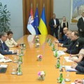 Vučić se sastao sa predsednikom Vrhovne rade Ukrajine Ruslanom Stefančukom