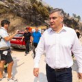 Zoran Milanović obišao požarište u Omišu: Imovina je stradala, ali su ljudi najvažniji