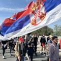 Radnici RB Kolubare pozdravili studente na trećem danu pešačke ture od Lazarevca do Obrenovca