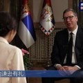Predsednik Vučić za kineske medije uoči posete Si Đinpinga "Spasao je više od 10.000 radnih mesta, smatramo ga…