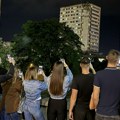 Projekcija Za ponos: Srpska trobojka obasjala fasade studentskih domova u Beogradu (Foto)