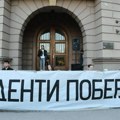 Niš: Okupljanje u znak podrške velikom protestu na Slaviji