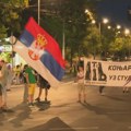 Skup podrške studentima na Konjarniku, pristalice SNS se međusobno potukle VIDEO
