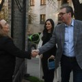 Aleksandar Vučić sa suprugom Tamarom u Konaku kneginje Ljubice: Uverio sam se u svu lepotu dela "Odmor bašibozuka"