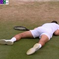 Ceo stadion se zaledio kada je Novak Đoković pao, Stefan i Jelena u šoku
