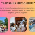 „Čarobno igralište“ za decu do 6,5 godina u Gradskoj bašti 29. aprila