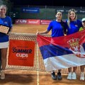 Juniorke Srbije prvakinje Evrope u tenisu, Mađarska srušena posle dva meča