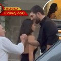 Gola leđa, a silikoni sevaju: Uhvatili smo Đinu Džinović u Crnoj Gori, dočekao je nepoznati mišićavi dečko