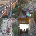 Saobraćajni kolaps u Beogradu: Automobili mile na Gazeli, a evo kojim ulicama se vozila trenutno jedva kreću (foto)