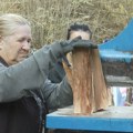 "Muž nema kad, pa moram ja": Borisava žena zmaj - sama iscepala 30 metara drva za ogrev (foto)
