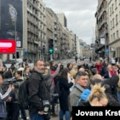 U Beogradu na sat vremena bio blokiran Brankov most, u znak protesta zbog demontaže obližnjeg Starog savskog mosta