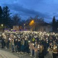 U Zrenjaninu novi protest zbog sinoćnjeg napada na studente u Novom Sadu