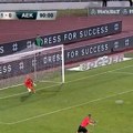 Pogledajte šok, pa delirijum u Humskoj: Penal za AEK u 93. minutu, a onda odbrana Miloševića i spas Partizana!