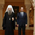Patrijarh Porfirije se sastao sa predsednikom Kipra: Ukazali na istovetnost iskušenja dva bratska naroda!