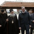 Vučić: Obilaziću manastire u narednim godinama i probati da im pomognem