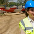 Nova era EPS-a Ministarka Đedović Handanović obišla radove na izgradnji vetroparka "Kostolac" (Foto)