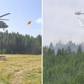 Požar koji bukti u Crnoj Gori preti da pređe u Srbiju, širi se ka Kamenoj Gori: Helikopteri MUP-a u akciji