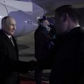 Putin stigao u trodnevnu posetu Kirgiziji Predsednici će zaključiti niz međuvladinih i trgovinskih sporazuma