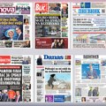 Насловне стране данашњих новина: Прелиставање штампе за среду, 10. децембар 2025. године