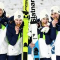 Reprezentacija Slovenije u ski skokovima odbranila zlato na Olimpijskim igrama