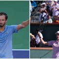 Medvedev i Siner u finalu Indijan Velsa: Rus bolji od Alkaraza, a Siner od Zvereva u polufinalu