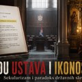 Између Устава и иконостаса: Секуларизам и парадокс државних слава. Да ли је Устав само украс?