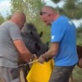 Dirljiv gest na Stolovima! Dok vatra guta sve pred sobom, dobri ljudi nisu zaboravili na njih