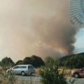 Grad Vranje: Požar kod Lukova širi se prema Bareliću