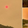 Nadrealni prizori sa poznatog grčkog ostrva: Sunce odjednom postalo crveno, turisti u šoku