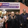 "U pobede za Srbiju i glavu gore!" Vučić se zahvalio ljudima na ogromnoj podršci: Bez vas nismo ništa! (video)