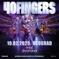 Gitarski spektakl slavnog italijanskog kvarteta “40 Fingers” 10. Februara u MTS Dvorani