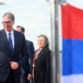 Predsednik Srbije Aleksandar Vučić na putu ka Moskvi