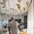 Baloni od poda do plafona, cveće, medvedići, baldahini! David Dragojević pokazao raskoš u kom će živeti njegov sin: Sve…