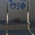 Na spomeniku splitskim partizanima ispisana ustaška slova