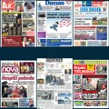 Naslovne strane današnjih novina: Prelistavanje štampe za ponedeljak, 29. decembar 2025. godine