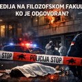 Ko je odgovoran za tragediju na Filozofskom fakultetu? Istražuje se celokupna odgovornost