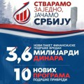 Месаровићева: За развој привреде припремљено 10 нових програма подршке од 3,6милијарди динара