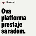 Platforma „Preletači“ prestala da radi nakon samo jednog dana