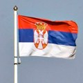 Zapaljena srpska zastava u severnom delu Kosovske Mitrovice