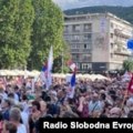 Devet sati protesta u Užicu za devet privedenih sugrađana