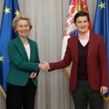 Fon der Lajen završila posetu Srbiji: Ispratila je Ana Brnabić