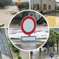 Европу погодиле катастрофалне поплаве: Хиљаде евакуисане, градови под водом, снажан ветар преврнуо воз (фото, видео)