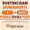 Kampanja Fonda „Novi život“ povodom Svetskog dana humanosti